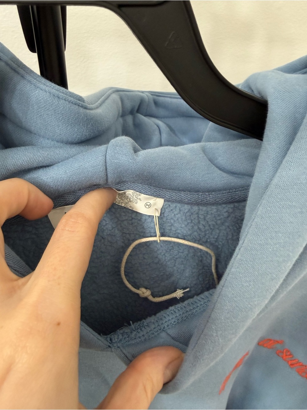 Altar'd State Light Blue Hooded Pullover - Picture 4 of 5